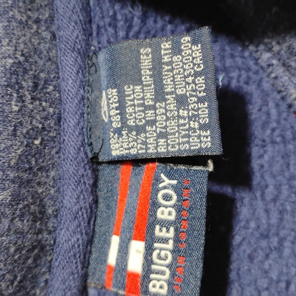 Bugle Boy Jean Co. Men's Bugle Boy Hoodie Sz.L Gently Worn (X6 CRATE) - Picture 7 of 13